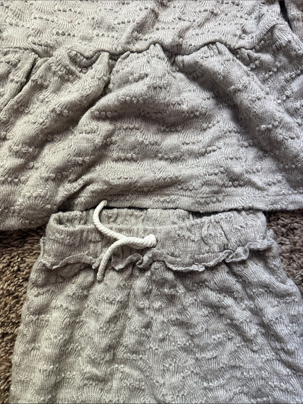 Zara Knit Matching Wide-Leg Set - Picture 3 of 3